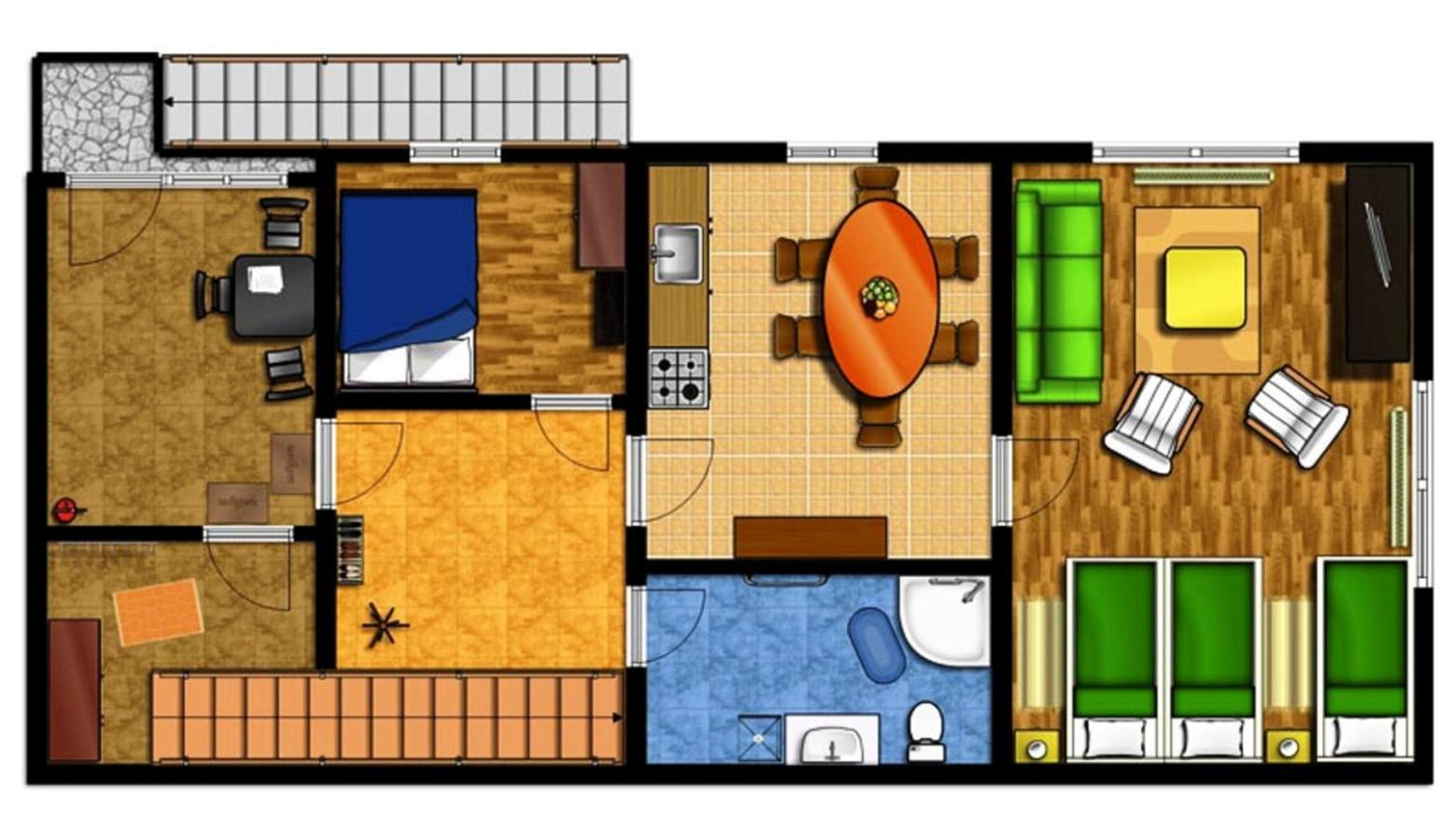 קרנייסקה גורה Apartments Oman מראה חיצוני תמונה