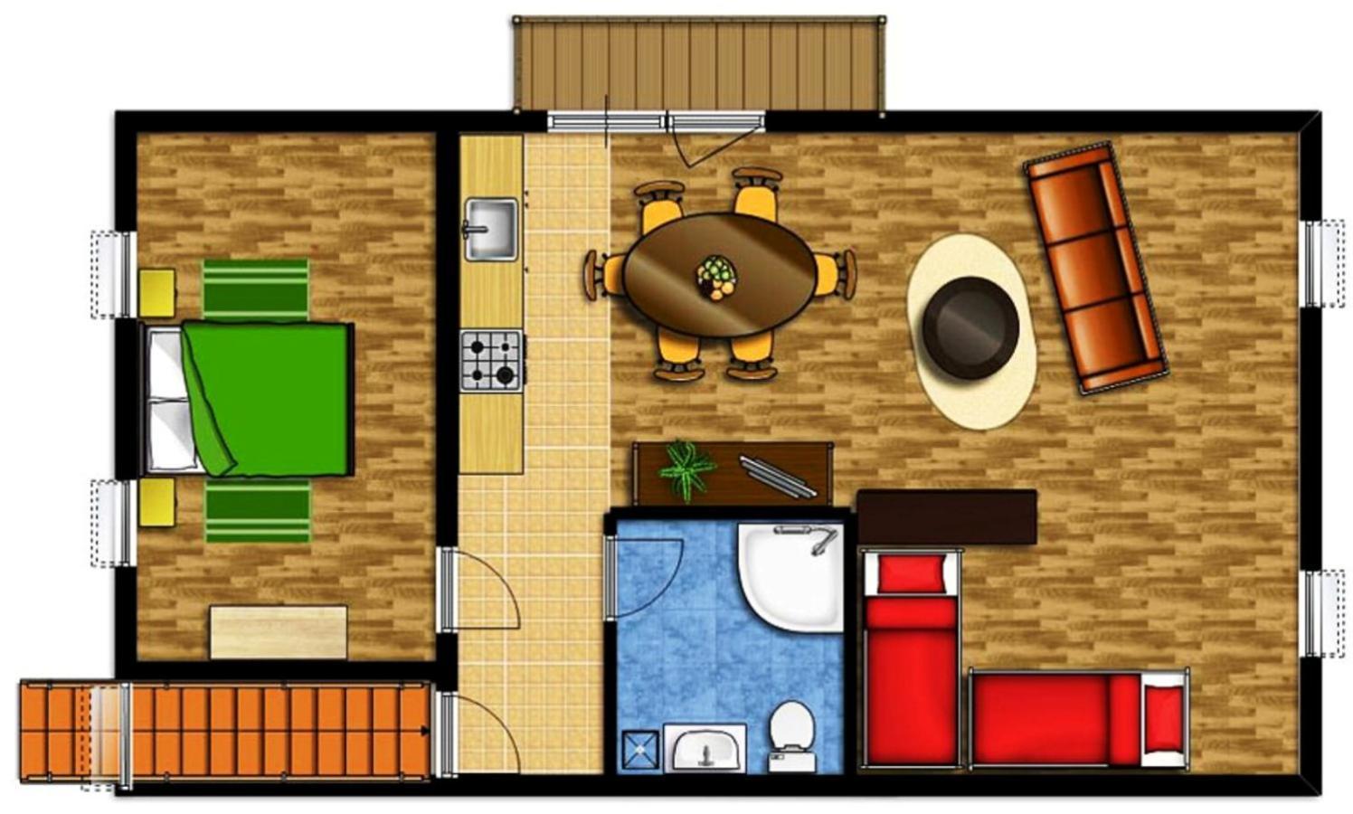 קרנייסקה גורה Apartments Oman מראה חיצוני תמונה